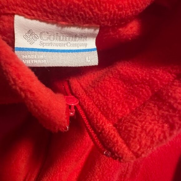 Columbia Fleece Jacket size large - Picture 2 of 3